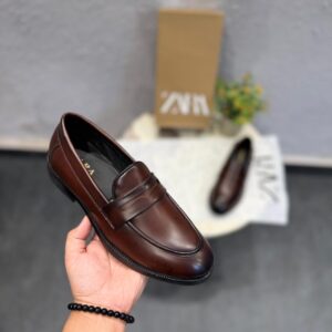 Alternative view of ZARA Brown Loafer: First Copy- Sneak Series